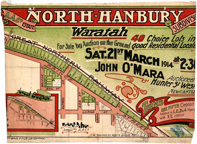 M3407 - North Hanbury, Waratah Saturday 21st March, 1914.
