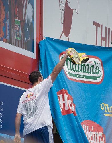 Nathan's Hot Dog Eating Contest Contestant: Joey Chestnut | by DJOtaku