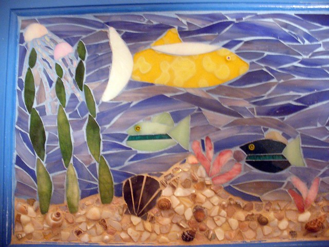 Fish Mosaic Done