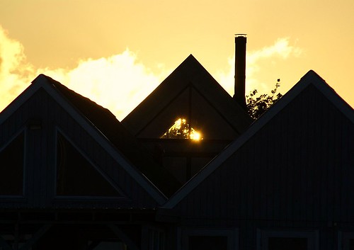 sunset silhouette solnedgang jegindø