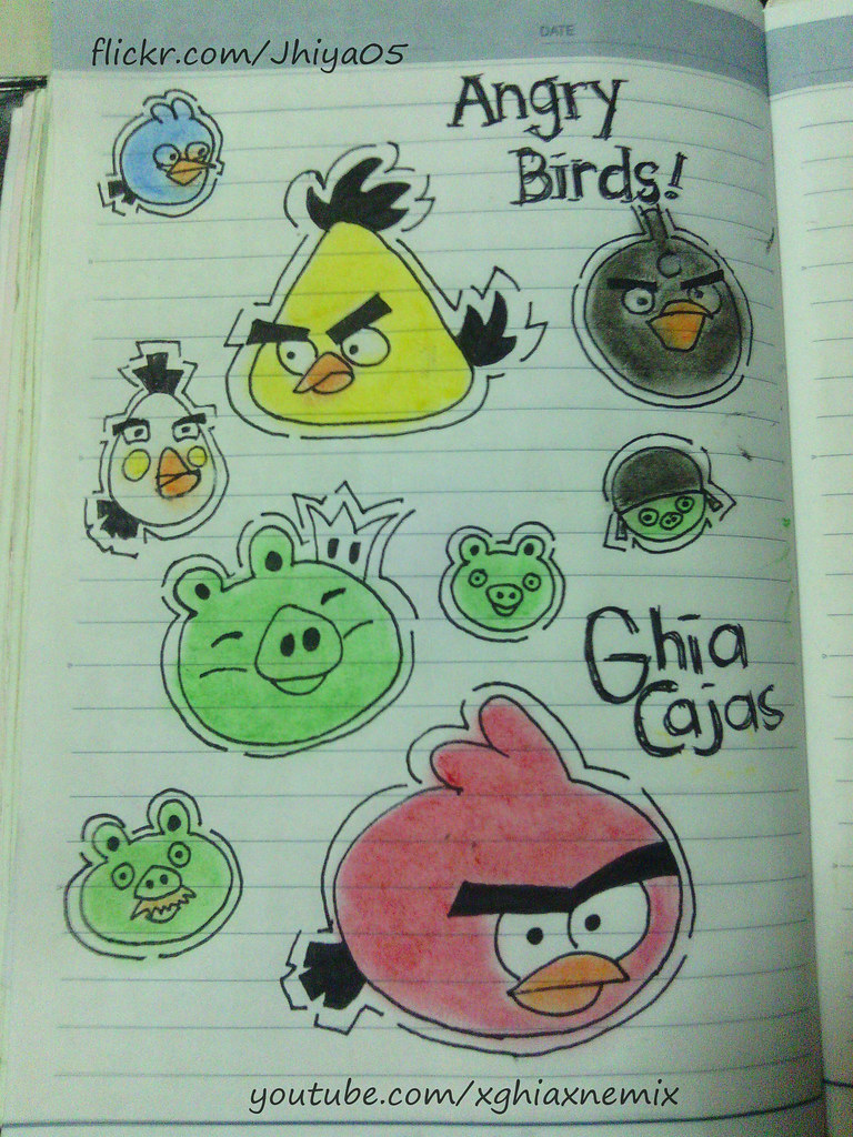 drawing for kids for angry birds - Clip Art Library-saigonsouth.com.vn