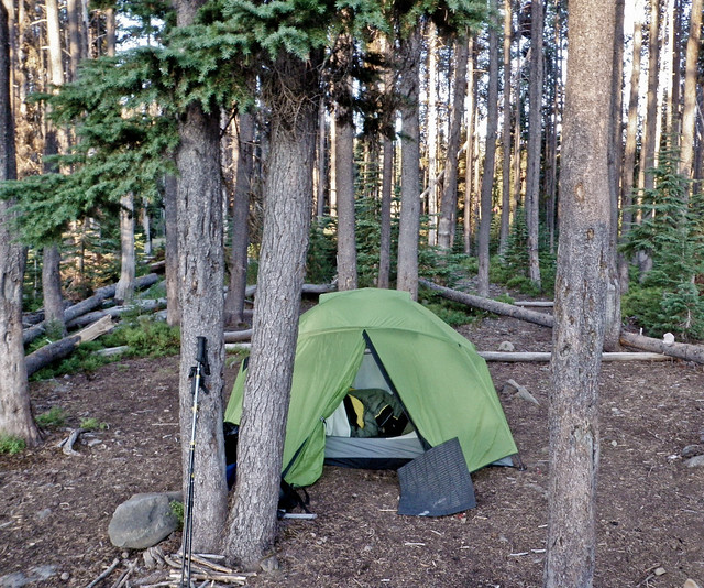 Backpack Camp, Isherwood Lake, Sky Lakes Wilderness, Oregon