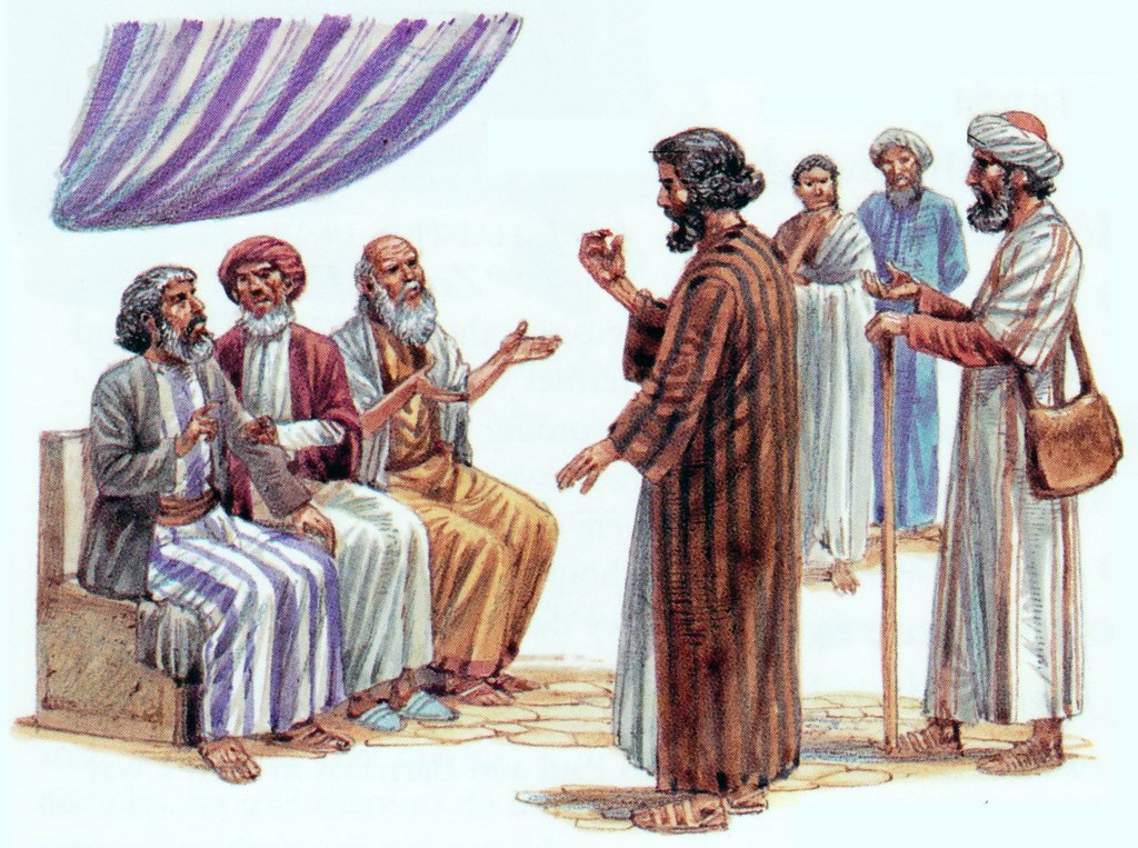 2154 Acts 15 - In Jerusalem, Paul and Silas Argue with Som… | Flickr