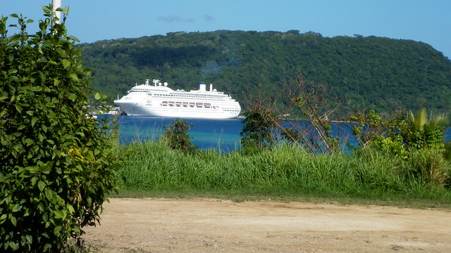 Pacific Dawn berthed at Port Vila, Vanuatu