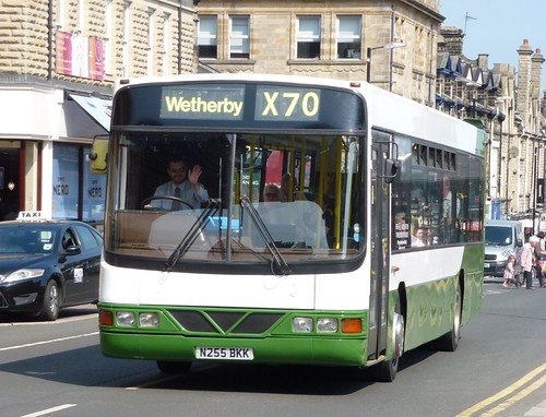 The Latest Bus... Harrogate Coach Travel Wrights Axcess Ultra Scania 94 N255BKK Harrogate | by Garrietta