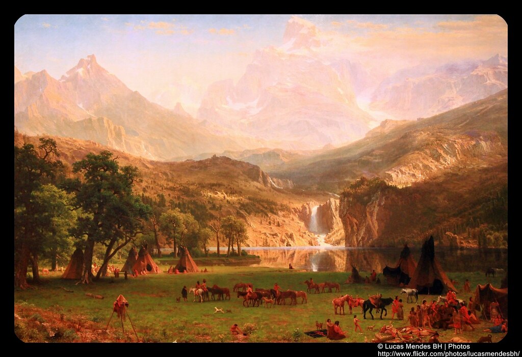 MET - 112 The Rocky Mountains - Albert Bierstadt 1863 | Flickr