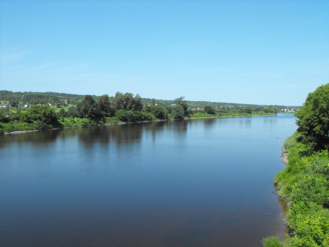 Chaudière River in Ste-Marie