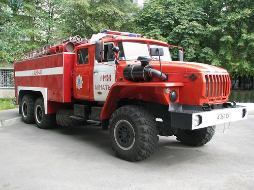 firetruck fireengine centralasia kazakhstan almaty ural firetender алматы казахстан автоцистернапожарнаяац5557 урал5557 a362av