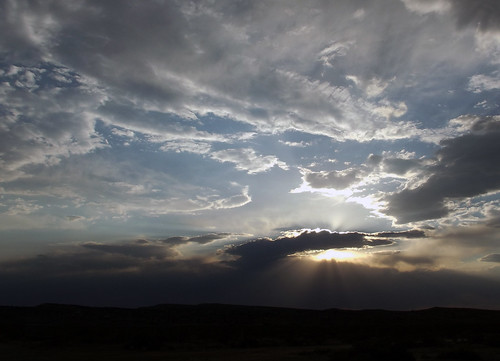 sunset newmexico southwest clouds skies gallup monsoonseason