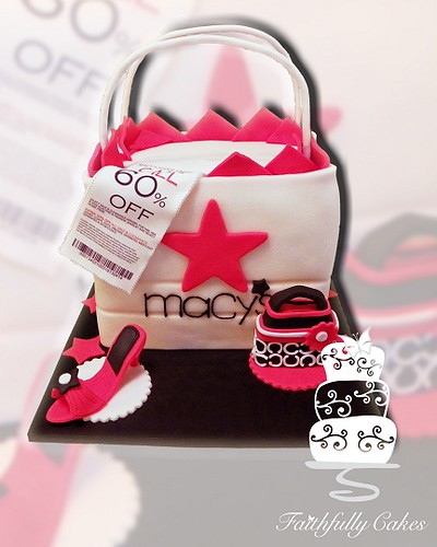 Macy's shopping bag 60th birthday