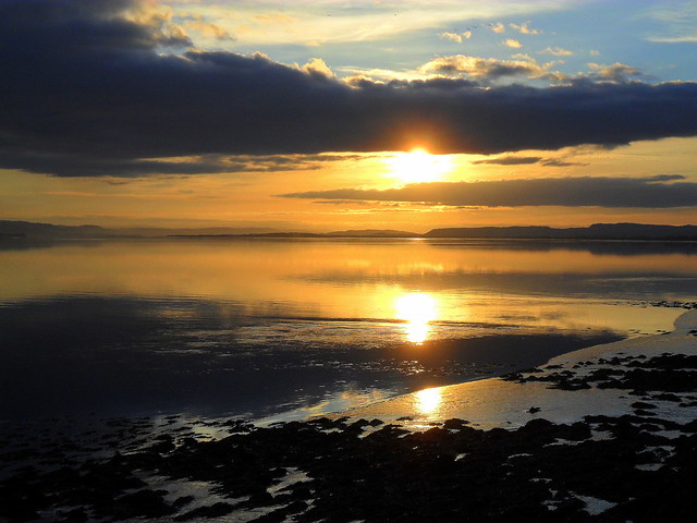 Sunset on the Tay.