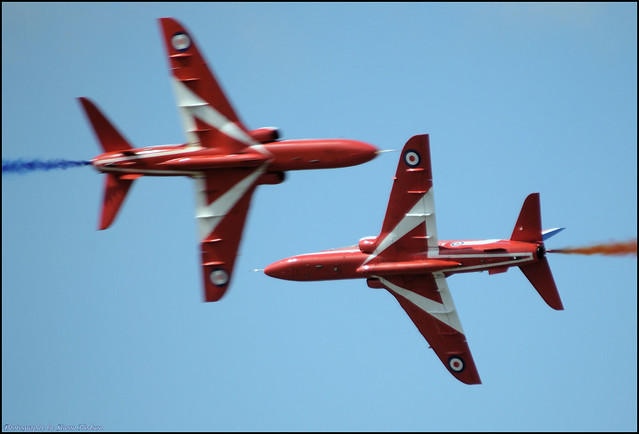 RIAT 2011 - Red Arrows Opposition Pass
