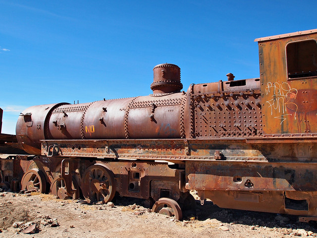 Train Graveyard-Uyuni-Bolivia