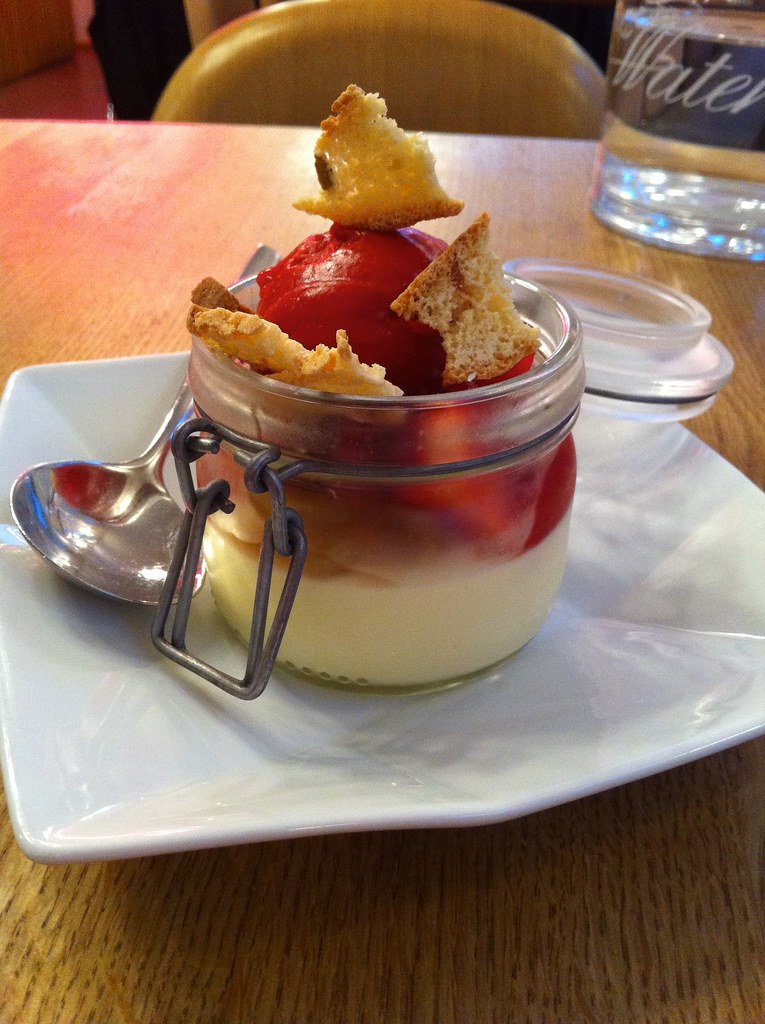 Rhubarb-Berry Sorbet