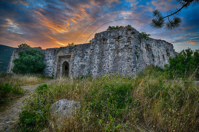 Ali Pasha's citadel at Anthousa Parga
