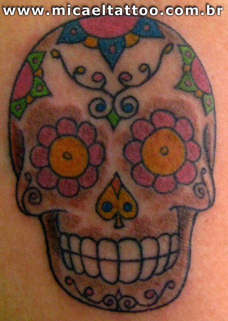 Tatuagem Sugar Skull Tattoo