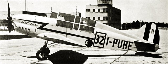 Nardi F.N.315 Two-seat Cabin Monoplane