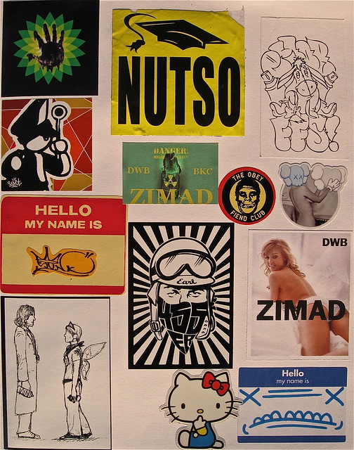 zimad sticker black book