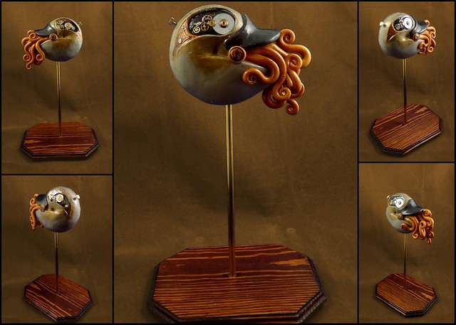 Steampunk Nautilus Sculpture