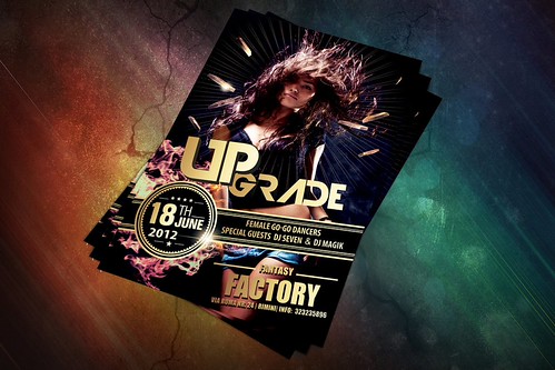 Upgrade Flyers Upgrade - Flyer | Party Flyer Design | EvoExperience | Flickr