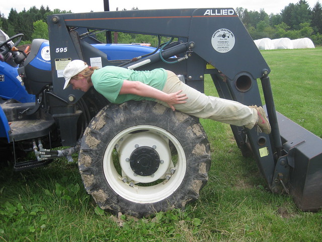 tractor plank