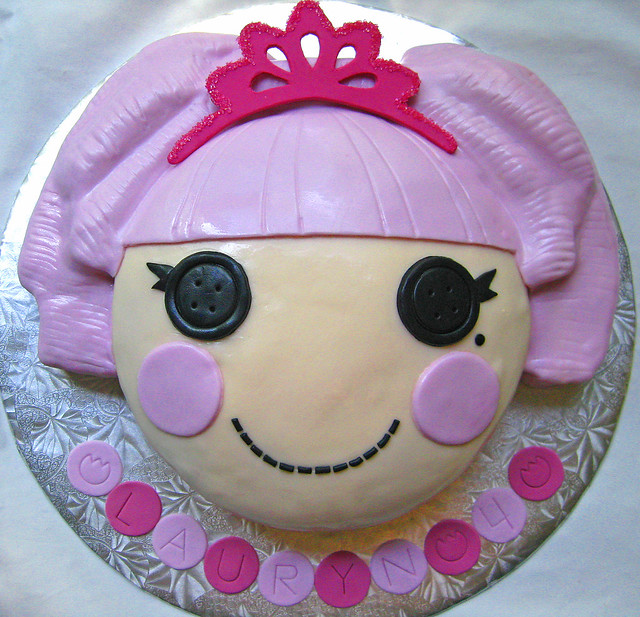 Lalaloopsy Jewel Sparkles cake