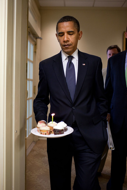 President Obama Celebrating Birthdays