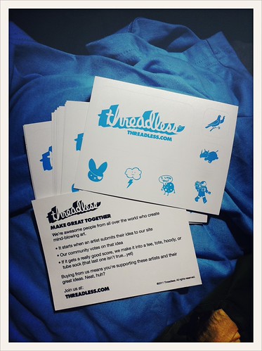 New stickers came in! Expect to find them in all new orders. Yay! | by Threadless 365