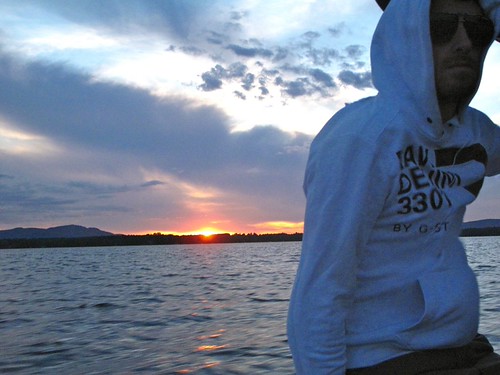 Lac Brome - Sunset by CarlosPacheco, sunset lake dusk weekend wakesurfing lacbrome danypedneault