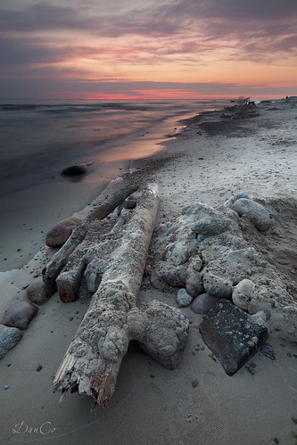 sunset sea stones baltic sigma1020mmf456exdchsm karkle canoneos50d mygearandme hitechreversendgradfilter