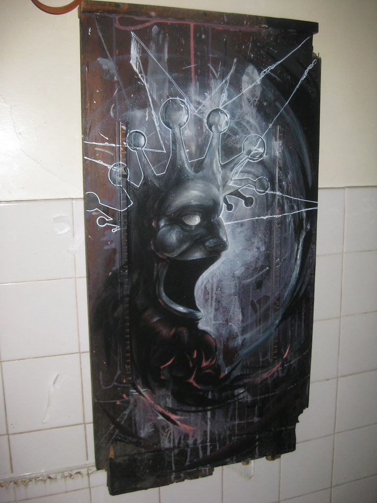 JOKE KING | mixed media on aged wood Barnacus Knocks 2010 | Barnacus ...