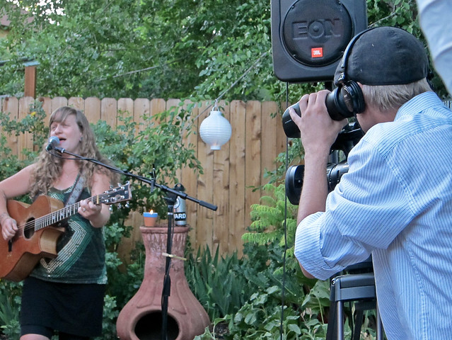 Raina Rose - Backyard Concert, Shanna's House, Klamath Falls, Oregon
