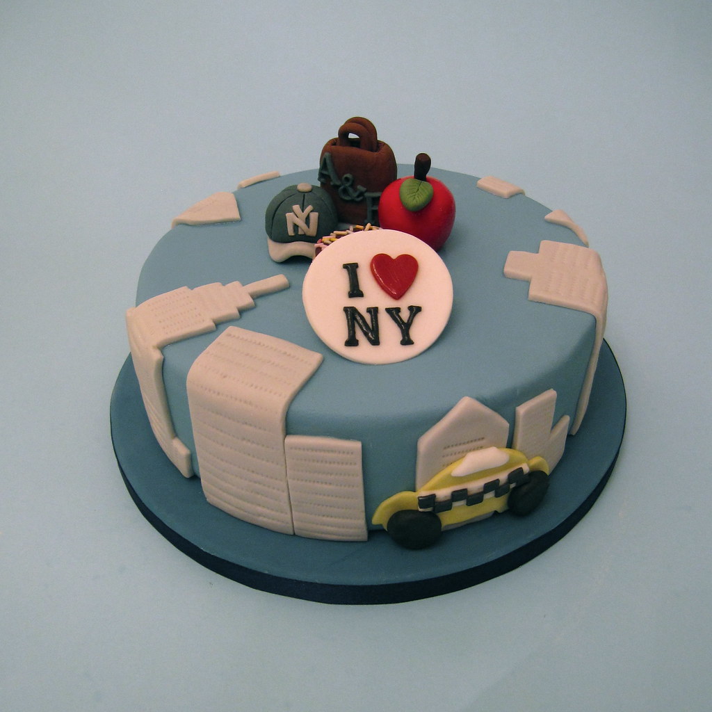New York Birthday Cake
