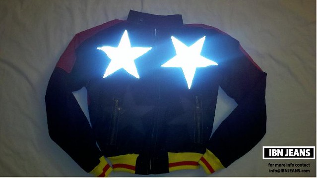 IBN JEANS reflective clothing boys cruiser jacket night | Flickr
