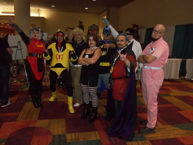 Gen Con 2011:  The Venture Brothers hall shot