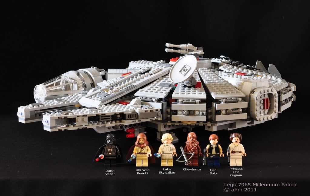 foretrækkes slidbane dis Star Wars Lego 7965 Millennium Falcon | Star Wars Lego 7965 … | Flickr