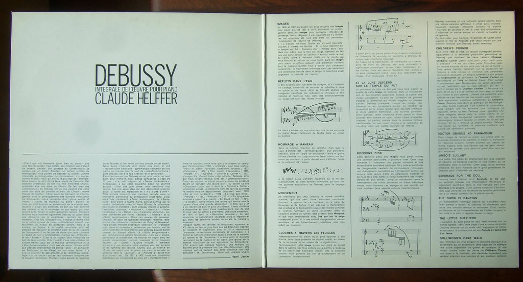 Intégrale des Œuvres pour Piano Debussy 