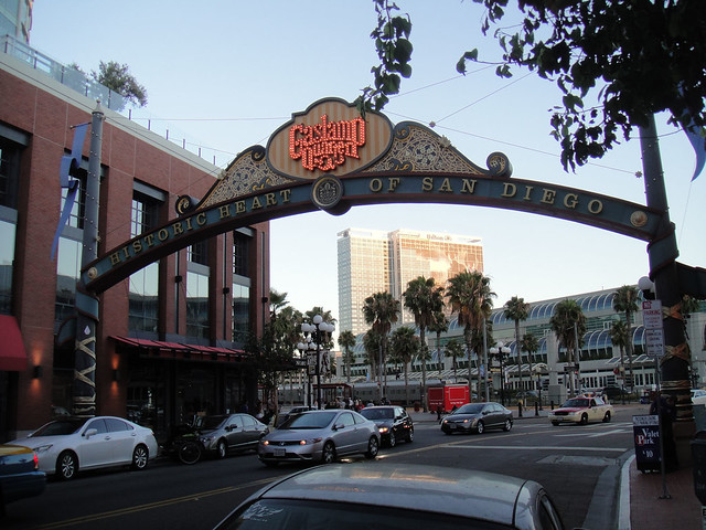 San Diego Comic-Con 2011 - Gaslamp archway