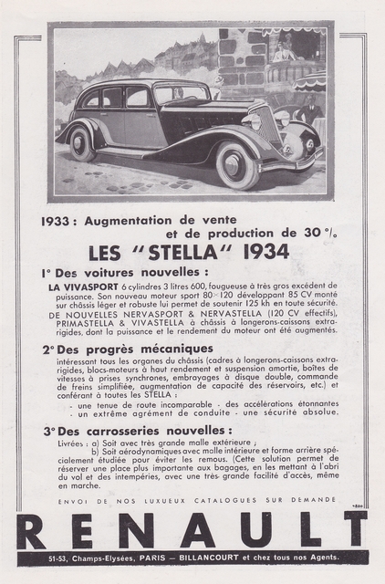 1933 - Renault Stella