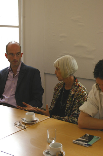Ruskin students and staff in discussion