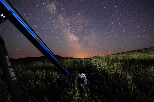 Shooting meteor shower with Canon 60D on Dynamic Perception dolly | by dakotalapse