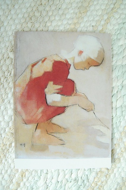 Tyttö hiekkakuopassa, 1942