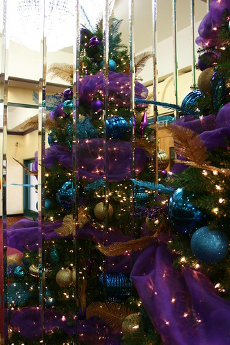 Purple Christmas tree | Purple, Gold and blue decorated 8ft … | Flickr Christmas Trees Decorated Purple