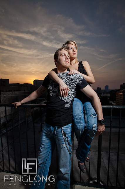 Rebekah + Lee Engaged | Downtown Atlanta Urban Session | Atlanta Wedding Photographer