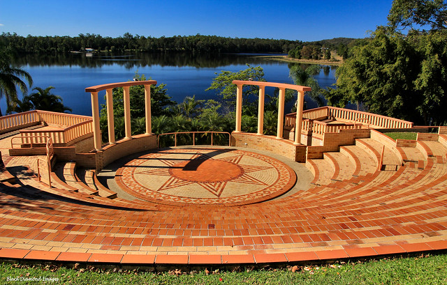Noosa Botanic Gardens Amphitheatre Overlooking Lake McDonald, Cooroy, Queensland