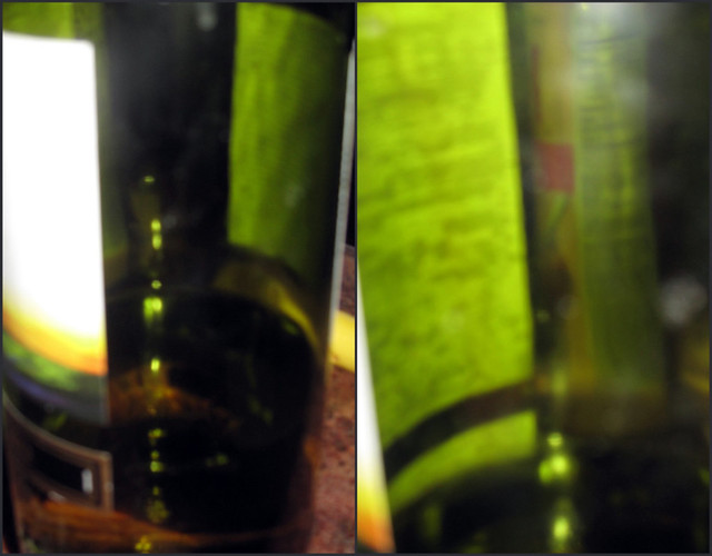 Looking Through a Wine Bottle