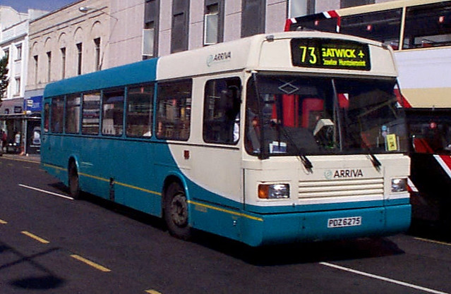 Arriva Surrey & West Sussex 375 (PDZ6275) Brighton 26/8/99
