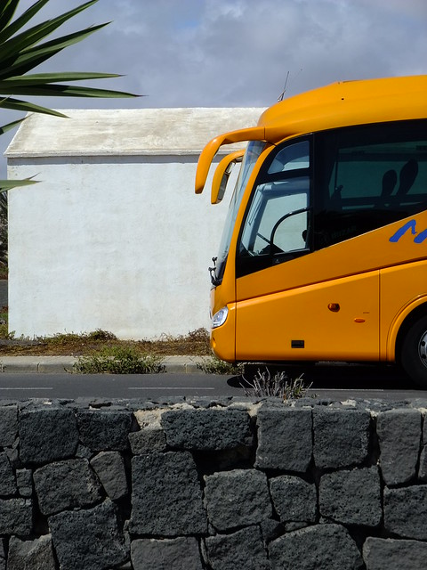 Island Orange Bus
