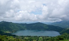 desde el mirador, Lago de Santa María del Oro, Nayarit