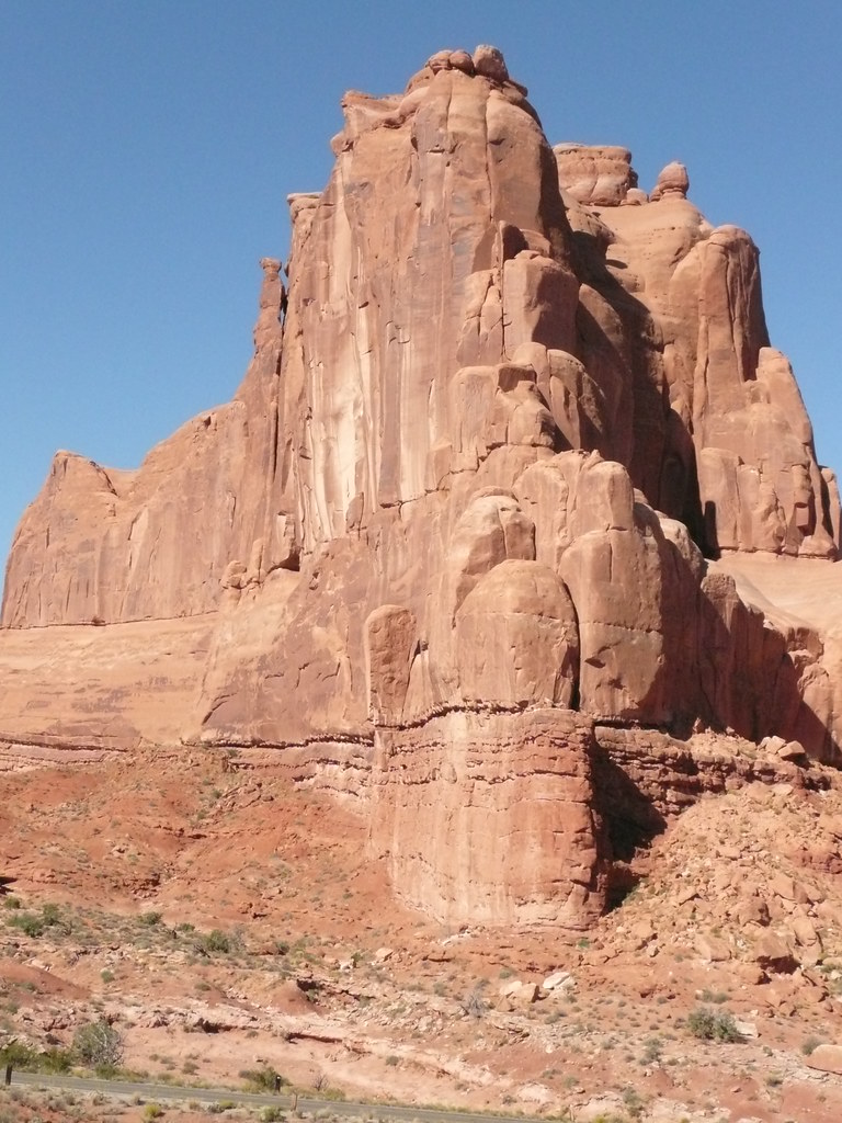 Utah, Arches National Park, Red Rock Scenery